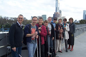 O and M students Orientation and Mobility graduates